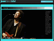Tablet Screenshot of jeanboscosafari.be